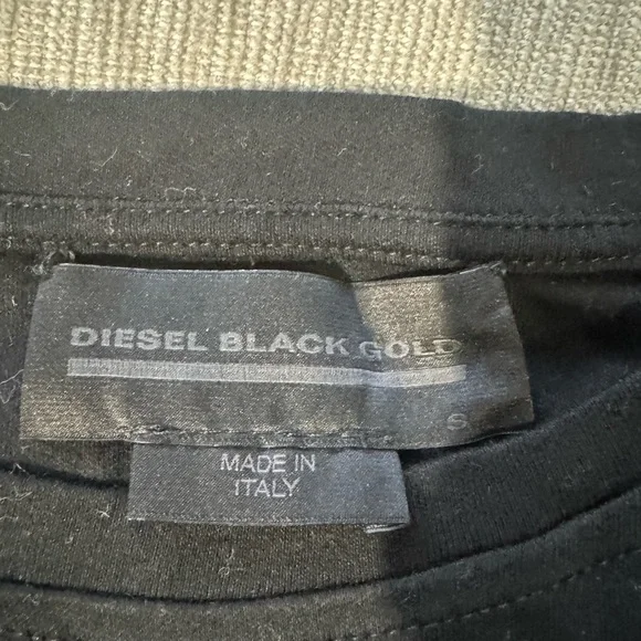 Diesel Black Gold Elegant Top - Picture 2 of 4
